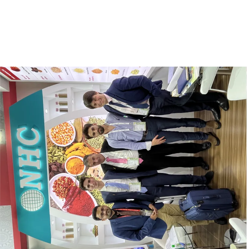 NHC Foods Limited at an international food exhibition